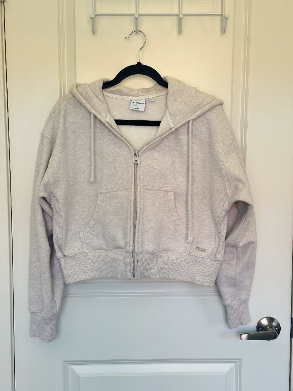 Aritzia Cozy Sweatfleece Boyfriend Boxy Zip Hoodie | Size Small